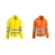 Giubbotto da Lavoro Alta Visibilità Multitasche Sottozero Giubbetto H.V. 1720