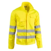 Giubbotto da Lavoro Alta Visibilità Multitasche Sottozero Giubbetto H.V. 1720