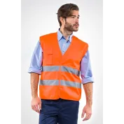 Gilet da Lavoro Alta Visibilità Sottozero Gilet H.V. 1114