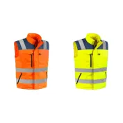 Gilet da Lavoro Alta Visibilità Multitasche Sottozero Valico 9815