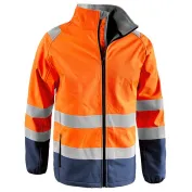 Giubbotto da Lavoro Alta Visibilità Multitasche Softshell Stretch Sottozero Solarsoft 2345