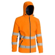 Giacca da Lavoro Alta Visibilità Stretch Softshell Sottozero Ecolight 2490
