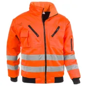 Giubbotto da Lavoro Alta Visibilità Multitasche Sottozero Nuovo Cantoniere 2380