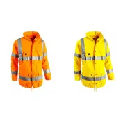Parka da Lavoro Alta Visibilità Multitasche Impermeabile Sottozero Stop 2299 Parka da Lavoro Alta Visibilità Multitasche Impermeabile Sottozero Stop 2299