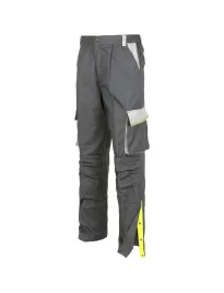 Fuori tutto - Pantalone WORK TEAM Multitasche WF5852 Colore Grigio s./Grigio c./Nero Taglia 52