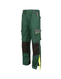 Fuori tutto - Pantalone WORK TEAM Multitasche WF5852 Colore Verde s./Grigio s./Nero Taglia 50