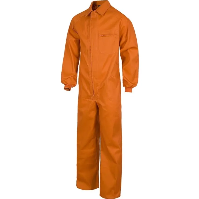 Fuori tutto - Tuta da lavoro multitasche con Cerniera - Workteam Colore Arancio Taglia 60