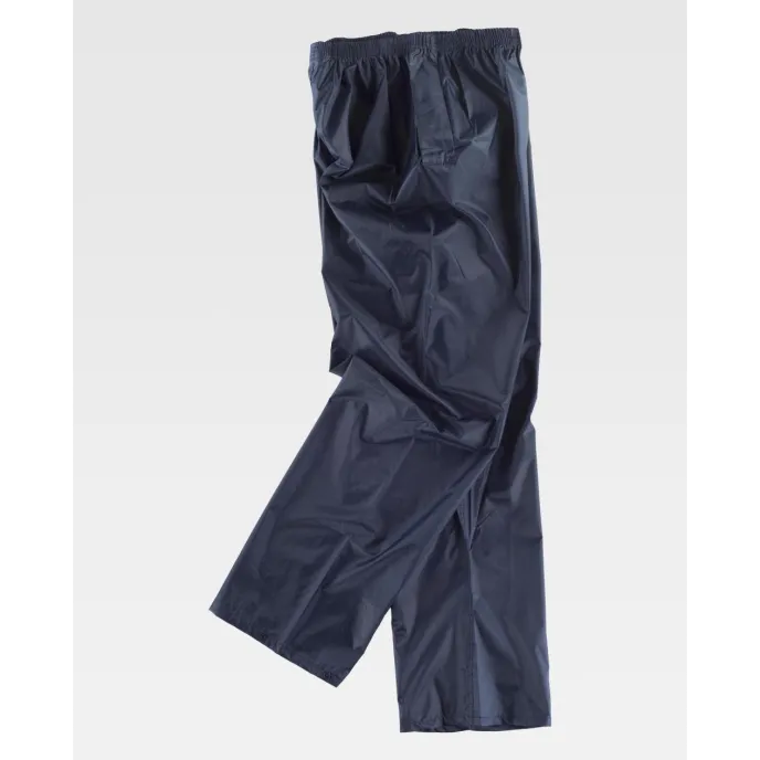 Fuori tutto - Pantalone da Lavoro Impermeabile S2014 - Workteam Colore Blu Navy Taglia 2XL