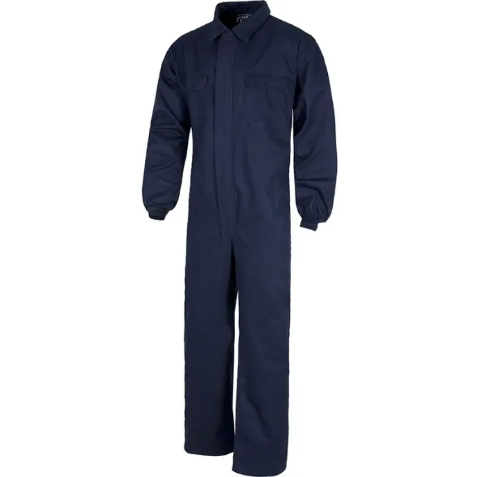 Fuori tutto - Tuta da lavoro multitasche con Cerniera in Acciaio - Workteam Colore Blu Navy Taglia 54