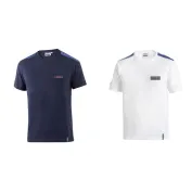 T-Shirt da Lavoro Stretch Sparco Martini Racing Top Stripes BML0007-D0