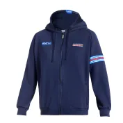 Felpa da Lavoro Zip Intera Con Cappuccio Sparco Martini Racing Hooded full zip BMF0013D0