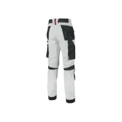 Pantaloni da Lavoro Stretch Multitasche Idrorepellente U-Power Atom White WPE145