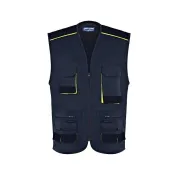 Gilet da Lavoro Multitasche Fluo
