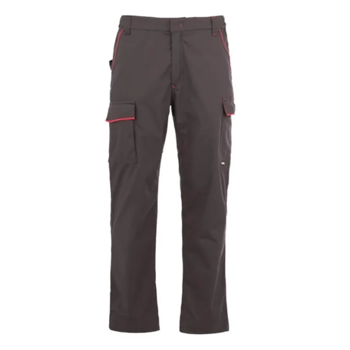 Fuori tutto - Pantaloni Ducati Workwear Multitasche con Rinforzi INN-RUN Colore Grigio scuro Taglia 48
