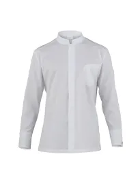 Fuori tutto - Giacca coreana da Lavoro Stretch Cuoco Giblor's Lorenzo 23P08G343 Colore Bianco Taglia S
