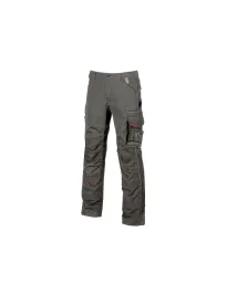 Fuori tutto - Pantaloni da Lavoro Multitasche U-Power Drift IM010 Colore Black Carbon Taglia 60