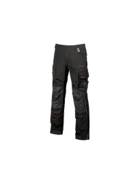 Fuori tutto - Pantaloni da Lavoro Multitasche U-Power Drift IM010 Colore Black Carbon Taglia 60
