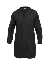 Fuori tutto - Camice da Lavoro Stelvio Siggi 100% Cotone Colore Nero Taglia 48