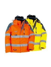 Fuori tutto - Giacca da Lavoro Alta Visibilità Cofra Rescue V017-0-00 taglia 52 colore giallo