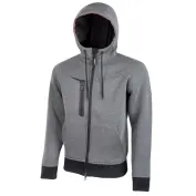 Fuori tutto - Felpa da Lavoro Strech con Cappuccio U-Power Tasty PE119GM taglia M colore grey meteorite