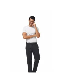 Fuori tutto - Pantaloni Cuoco da Lavoro Siggi Horeca Denzel 28PA0881/00-0648  taglia 48 colore bianco nero