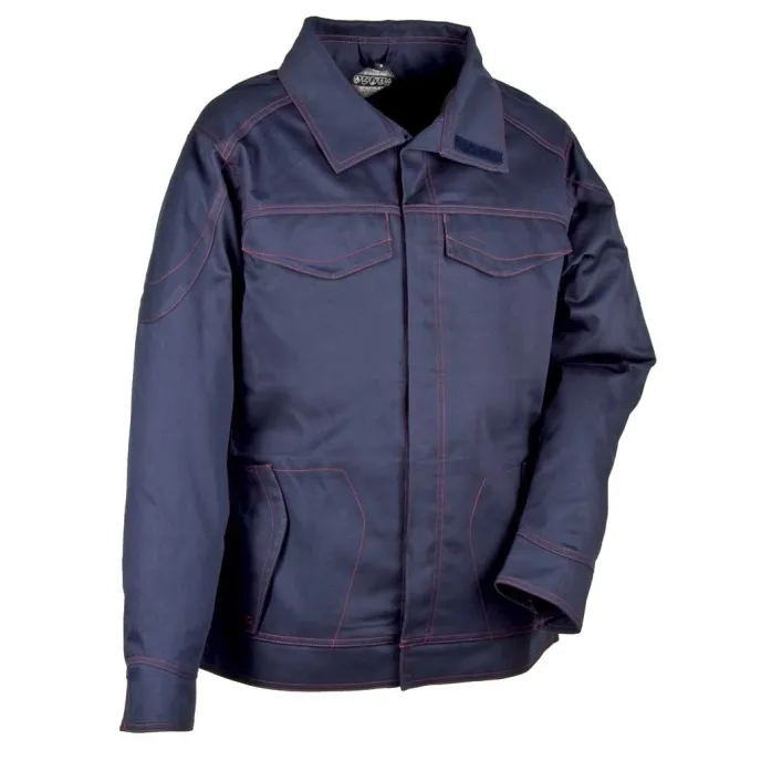 Fuori tutto - Giacca da Lavoro Multitasche Cofra Hazard V207-0-02 Colore Blu Navy Taglia 46