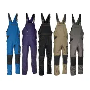 Fuori tutto - Salopette da Lavoro Multitasche Cofra Prague 100% Cotone Canvas V054-0-00 Taglia 52 colore corda nero