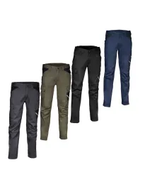 Fuori tutto - Pantaloni da Lavoro Multitasche Cofra Vidago V702-0-04 Colore Nero Taglia 2XL