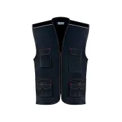 Gilet da Lavoro Multitasche Zip Intera Professional