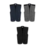 Gilet da Lavoro Multitasche Stretch Zip Intera Multi
