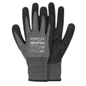 12 Pezzi - Guanti da Lavoro in Nitrile Cofra Gekoflex G046