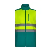 Gilet da Lavoro Alta Visibilità Softshell Stretch Multitasche Bicolore Velilla 305906