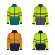 Giacca da Lavoro Alta Visibilità Multitasche Softshell Stretch Velilla 306006