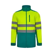 Giacca da Lavoro Alta Visibilità Multitasche Softshell Stretch Velilla 306006