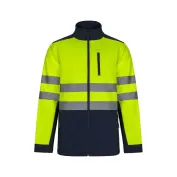 Giacca da Lavoro Alta Visibilità Multitasche Softshell Stretch Velilla 306006