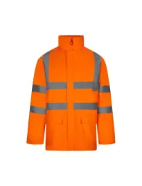 Parka da Lavoro Alta Visibilità 4 in 1 Multitasche Impermeabile Velilla 306007