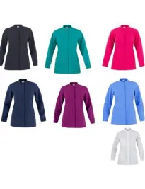 Fuori tutto - Casacca Lia da lavoro da donna Giblor's 23P03K332 taglia L colore viola
