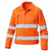 5 Pezzi - Giubbotto da Lavoro Siggi Invernale Alta Visibilità Step One AV