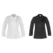 Giacca da Lavoro da Cuoco Manica Lunga da Donna Giblor's Celine Q8G00188