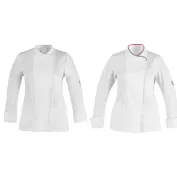 Giacca da Lavoro 100% Cotone da Cuoco da Donna Giblor's Susi Q8G00191