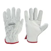 10 Paia - Guanti da Lavoro in Pelle Crosta Logica 103ES