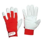 12 Paia - Guanti da Lavoro in Pelle Logica 109TREND