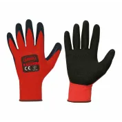 12 Paia - Guanti da lavoro Spalmati in Lattice Logica CREEK/2