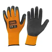 12 Paia - Guanti da lavoro Spalmati in Lattice Logica DUCK