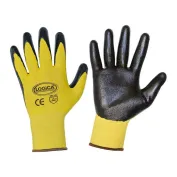12 Paia - Guanti da lavoro Spalmati in Nitrile Logica SPARK