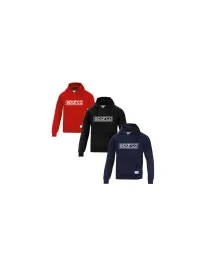 Fuori tutto - Felpa con cappuccio da lavoro Sparco Hoodie Frame 01315 taglia M colore blu