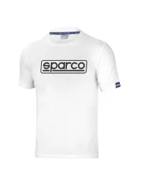 Fuori tutto - T-Shirt da lavoro Sparco Lifestyle Frame Colore Bianco Taglia S