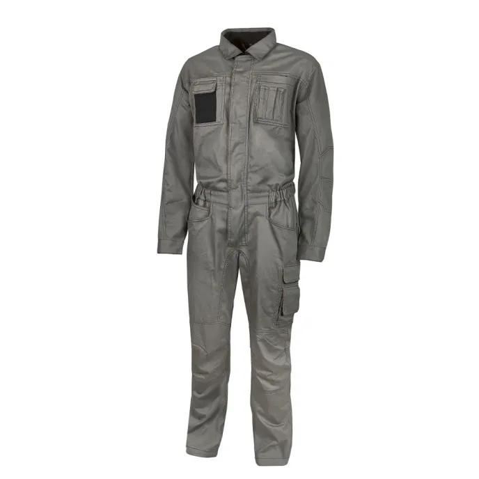 Abbigliamento Protettivo Uomo Salopette Da Lavoro In Cotone 100%, Blu Scuro, Grammatura 270g/m² - Per Professionisti E Hobbisti Pantaloni Da Lavoro Cofra - Foto 6