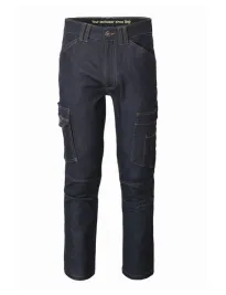 Fuori tutto - Jeans da Lavoro Stretch Multitasche Rossini Cargo Soul A00147 taglia 52 colore light blue