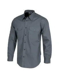 Fuori tutto - Camicia da lavoro rinforzata in cotone a manica lunga - Workteam taglia 54 colore blu